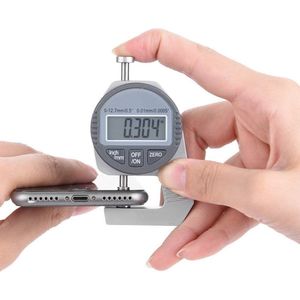 now4you Diktemeter - Digitaal LCD-scherm - 12,7 mm - Platte Meetkop