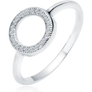 Zilveren ring met zirkonia - Zilver Ring Dames - Dames Ring - Zilver 925 - Amona Jewelry