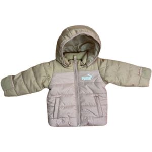 Puma kinder jas 0 tot 3 maand (minicats padded jacket light sand)