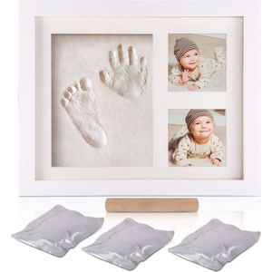 Heb een foto voor baby's, een hand en een hand, een babyfotoset, een babyfoto, een foto met 3 niet-giftige postzegels, kwaliteit, perfect voor het gezin