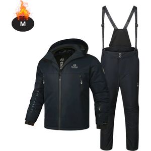 Bovista Skipak - SkiBroek - Skijas - Ski Suit - Wintersport - Heren - 2-Delig - Donkergrijs - Maat M