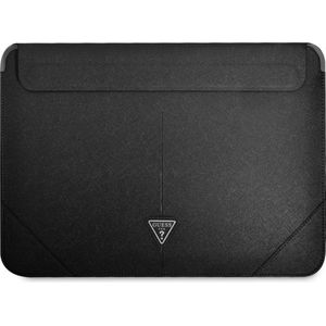 Guess Saffiano Laptoptas voor o.a. Apple MacBook (13""/14"") - Zwart