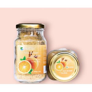 Tofamin Naturali mineraal badzout met Sinaasappel en Kanneel