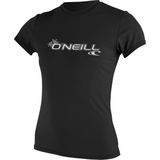 ONEILL WETSUITS - WMS Basic Skins S/S Rash Tee - Rash Vest - Sneldrogend - UV-bescherming UPF 50+ - 4-weg Stretch