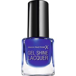 Max Factor Gel Shine Lacquer Mini Nagellak - 40 Glazed Cobalt