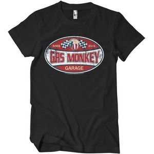 Gas Monkey Garage Since 2004 Label Heren T-shirt - zwart - S