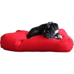 Dog's Companion - Hondenkussen / Hondenbed rood - L - 115x85cm