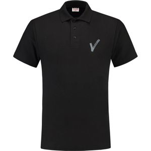 Security / Beveiliging kleding - Tricorp - Polo Zwart inclusief Borstlogo (V-tje) en Ruglogo (SECURITY) - Maat M - VOOR PROFESSIONALS