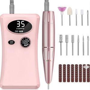 Elektrische nagelvijl - Nagelfrees - Elektrische Manicure en Pedicure set - Beschermkap – Links- en rechts draaiend