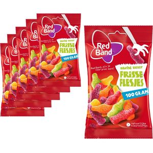 Red Band - Snoepmix Fizzy 205 Gram 10 Stuks