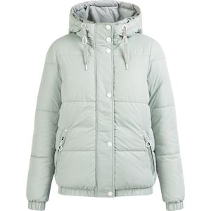 DreiMaster - Maritim - Winterjas - Mintgroen - Gewatteerde Jas