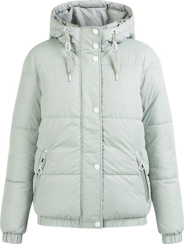 DreiMaster - Tylin - Gewatteerde Jas - Rookmunt