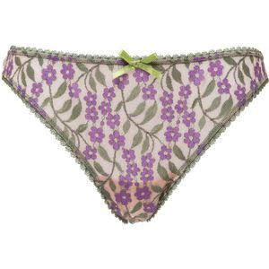 Lacely - Kasia Lingerie Slip Bikini |Zalmroze Sensueel Kant | Comfortabel | Hoogwaardig Materiaal