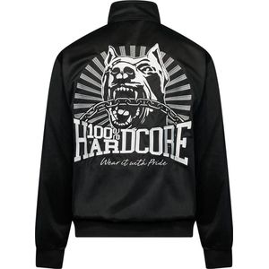 100% Hardcore Training Jacket Classic Dog-1 zwart maat XL