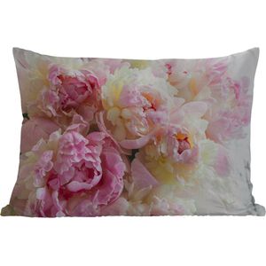 Buitenkussens - Vintage - Bloemen - Rozen - Natuur - 60x40 cm - Weerbestendig