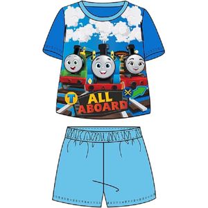 Thomas de Trein shortama - korte broek en t-shirt - Thomas & Friends pyjama - maat 98