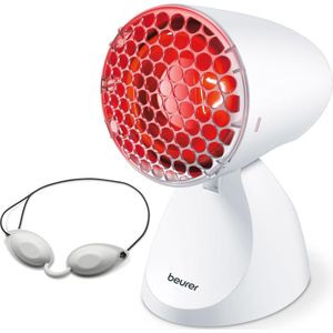 Infraroodlamp voor verlichting van verkoudheid en spierspanning - 5 hellingsniveaus, inclusief beschermbril