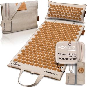 Lexium Spijkermat – Acupressuur Mat - Spijkerbed - Acupunctuur Kussen - Shakti Massage - Massage & Ontspanning -