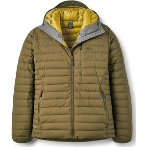 Rab Microlight Windstopper Hoody Donsjack (Heren |bruin)