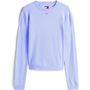 Tommy Jeans Trui Tjw Essential Crew S Dw0dw20159 C5z Vintage Iris Dames Maat - XXS