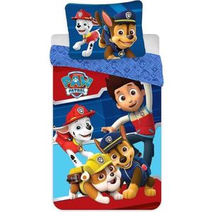 Paw Patrol dekbedovertrek - eenpersoons - PAW dekbed - 140 x 200 centimeter