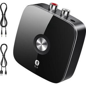 White-label® Bluetooth Transmitter - Bluetooth Receiver - Adapter - Zwart