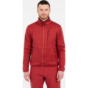 Protest - PRTFRAPTON - Outdoor Vest - Barn Red - Stretch - Ritssluiting