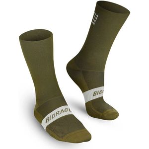 Bioracer Classic Knitted Sokken Groen EU 42-44 Man,Vrouw