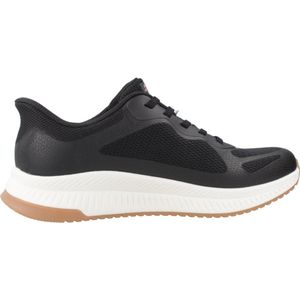SKECHERS - Bobs Squad 4 - Instappers - Zwart - Synthetisch materiaal