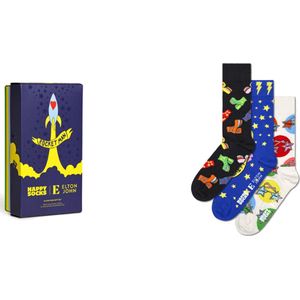 Happy Socks giftbox 3P sokken elton john multi (Elton John) - 41-46