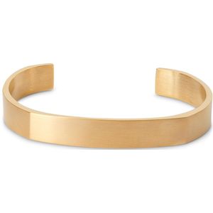 Lucleon - Heren - Roestvrij Staal Armband - Goudkleurig