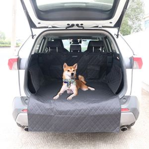 Hondendeken auto kofferbak hondenkleed beschermhoes hond autodeken autobescherming zwart/wit