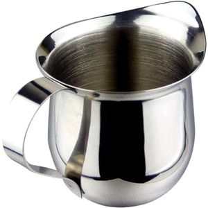 14oz/400ml roestvrij staal Creamer opschuimen kruik voor Espresso koffie melk Stomen - Gietkruik voor Latte Cappuccino Cup