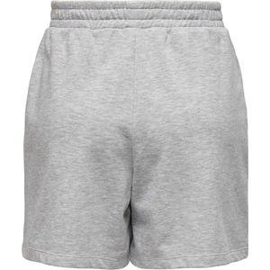 Only Area Print Shorts Light Grey Melange GRAU L
