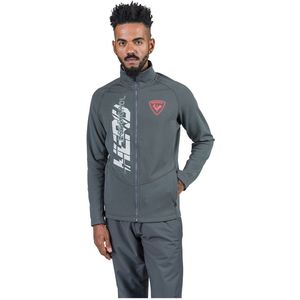 Rossignol - Hero Classique Clim - Fleece - Grijs - Volledige Rits