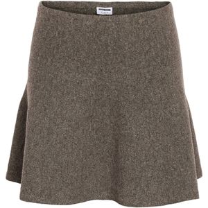 Noisy may Rok Nmsloan Nw Short Knit Skirt Fwd 27035703 Morel/melange Dames Maat - M