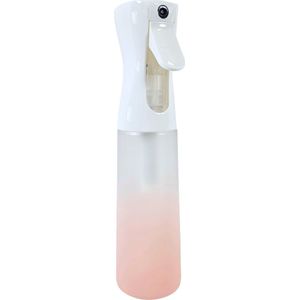 Haar in Stijl® | Roze Mist Spray Bottle 400ml | Water Verstuiver Continuous | Wit doorzichtig