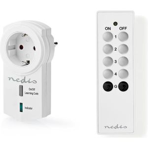 2x Stekker schakelaar met afstandsbediening - IP20 - 3600 Watt