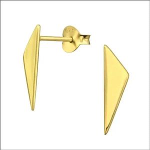 Aramat Jewels Oorbellen - Geometrische Zilveren Oorbellen - Zilver - Mannen - Kinderen - 5