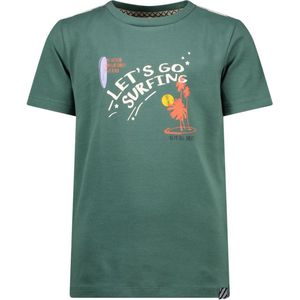 B. Nosy Y402-6450 Jongens T-shirt - Jasper Green - Maat 134-140