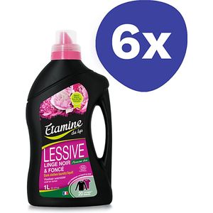 Etamine Du Lys Vloeibaar Wasmiddel Donkere & Zwarte Was (6x 1L)