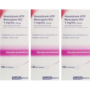 Healthypharm Noscapine Hoestdrank - 3 x 150 ml