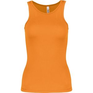 Damessporttop overhemd 'Proact' Oranje - S