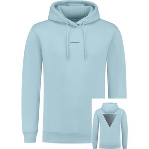 Pure Path Trui Regular Fit Sweaters Hoodie Ls 24030301 39 Lt Blue Mannen Maat - S