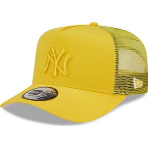 New Era Tonal Mesh Trucker cap NY Yankees - Fluor Yellow