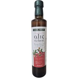 Tabiblokman Meidoornazijn - Hawthorn Vinegar - 500 ml - Natuurlijk gefermenteerd - Drinkbaar - Antioxidant