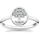 Thomas Sabo Dames Dames ring 925 sterling zilver sterling zilver Zirkonia 54 Zilver 32020602