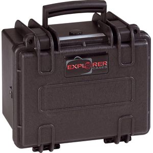 Explorer Case 2214, Zwart, voorzien van Plukschuim