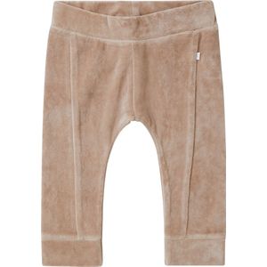 Noppies Unisex Pants Trotwood slim fit Unisex Broek - Light Taupe - Maat 50