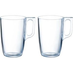 Arcoroc Theeglazen Ceylon - 12x - transparant glas - 6 x 10 cm - 400 ml